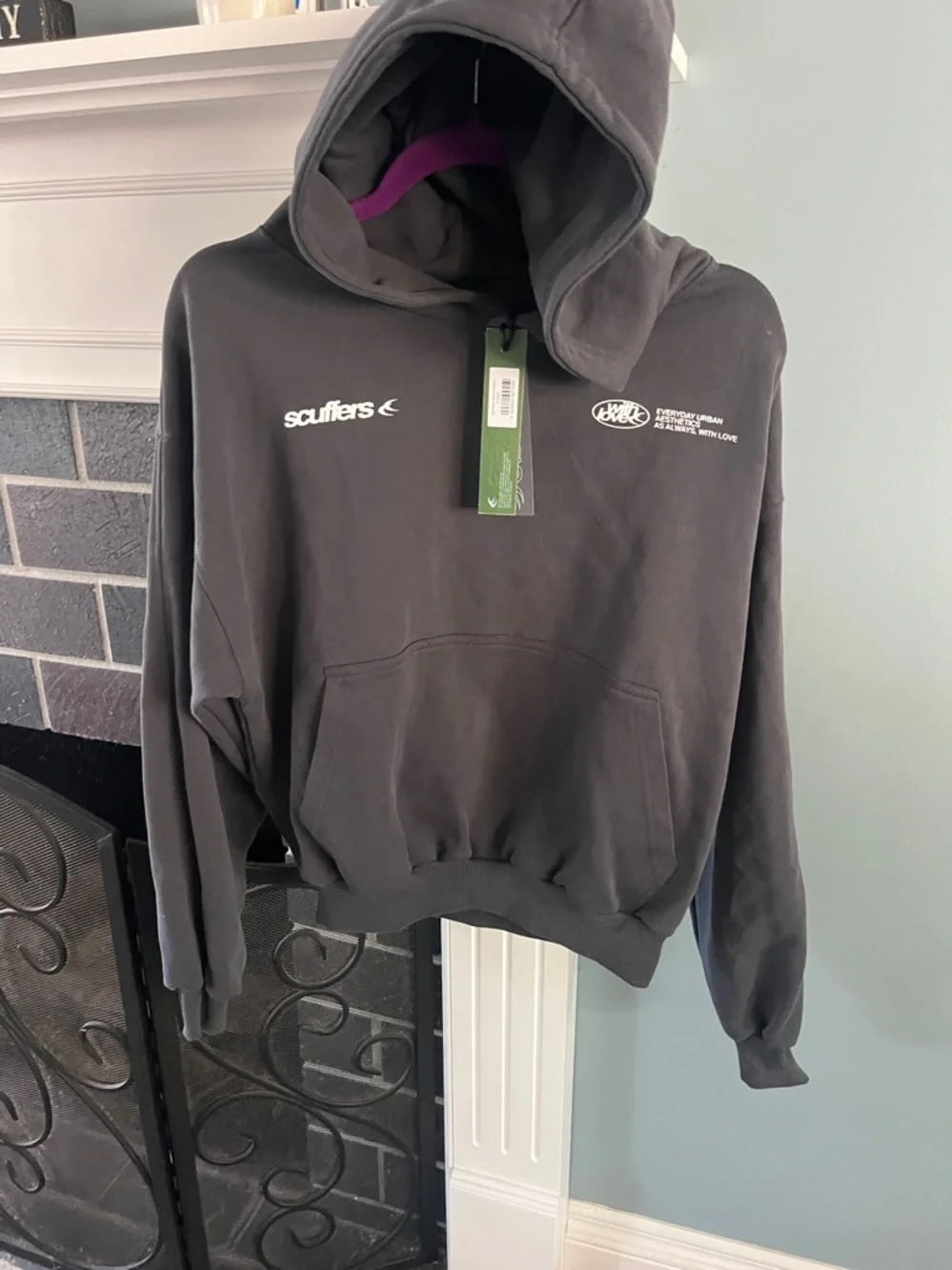 Scuffers Hoodie -Sign /With Love-New - Picture 10 of 16